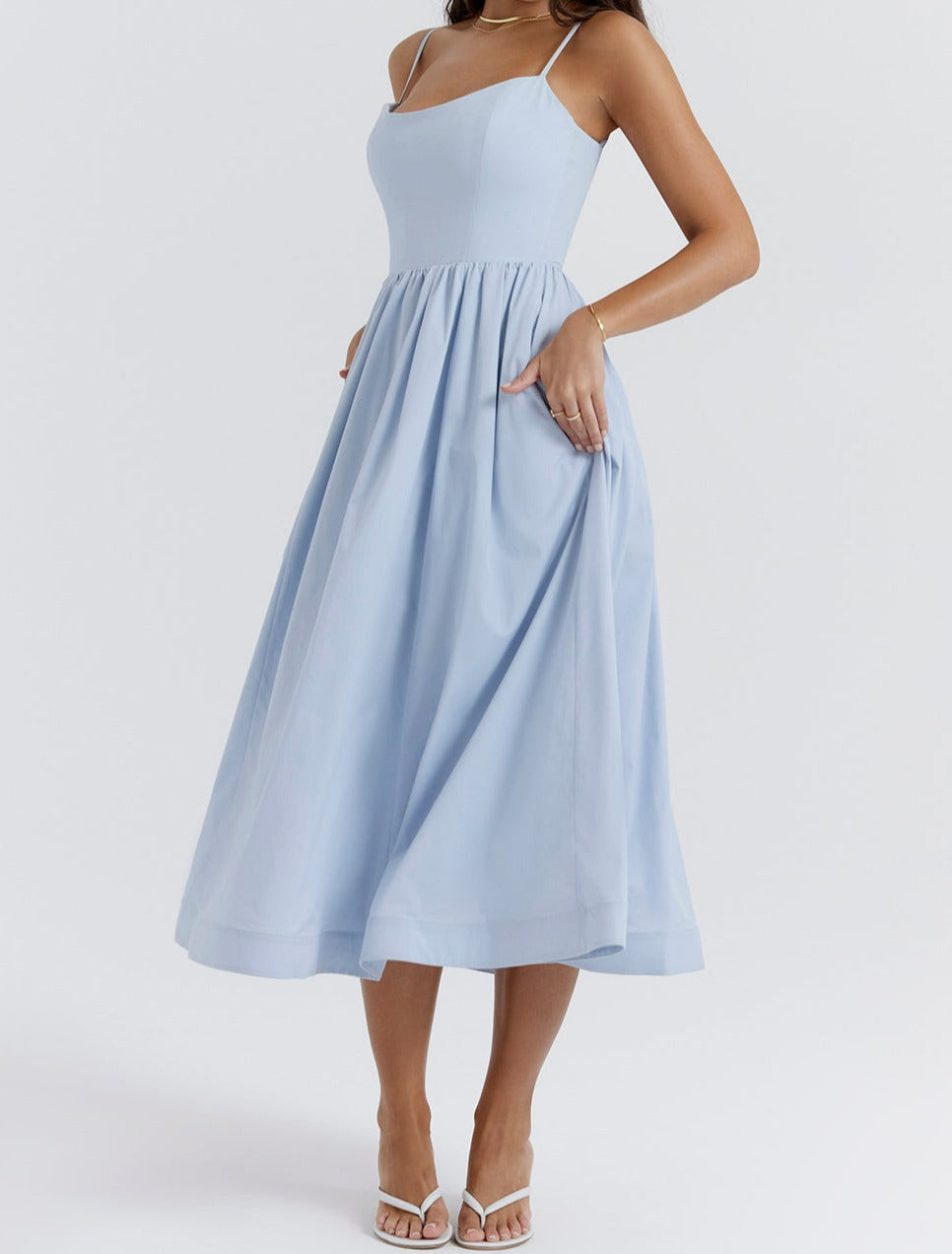 Mia™ - Robe élégante sans manches