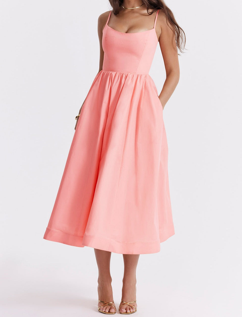 Mia™ - Robe élégante sans manches