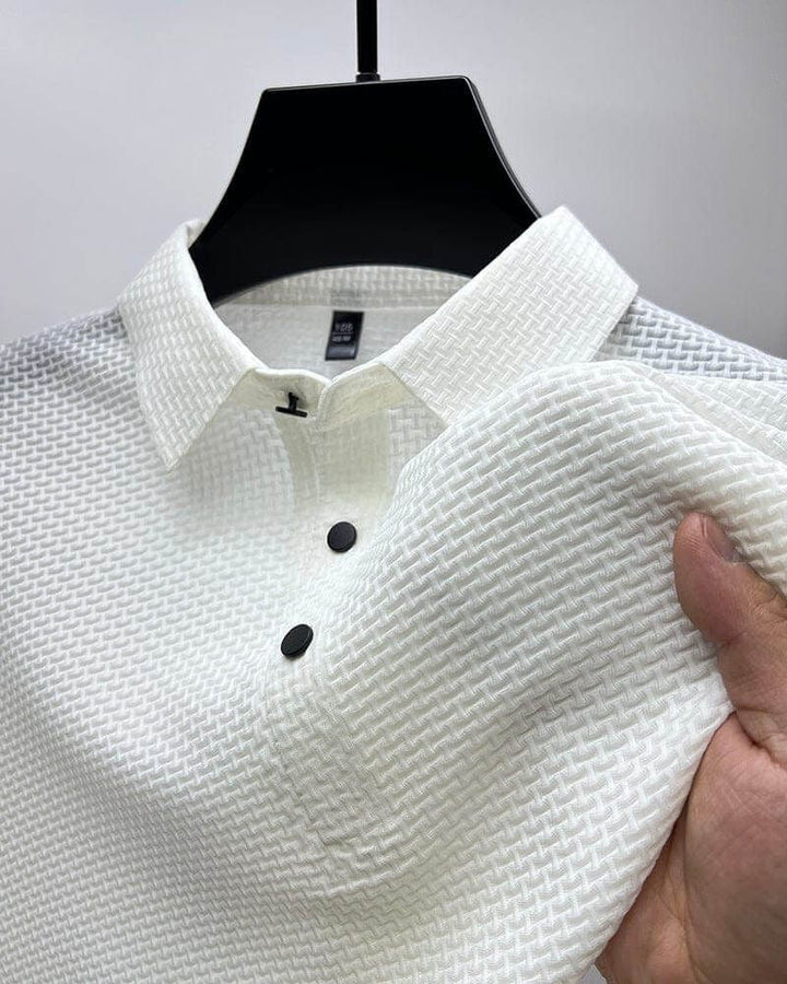 Luxurious Mesh Silk Shirt for Summer - Morris