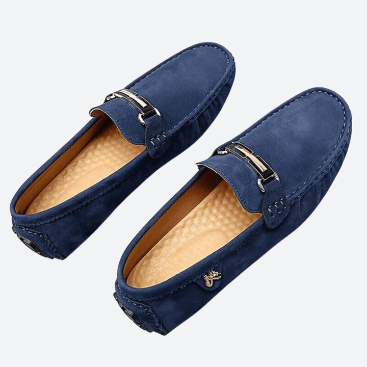 Elegant Suede Men's Shoes - Dorian