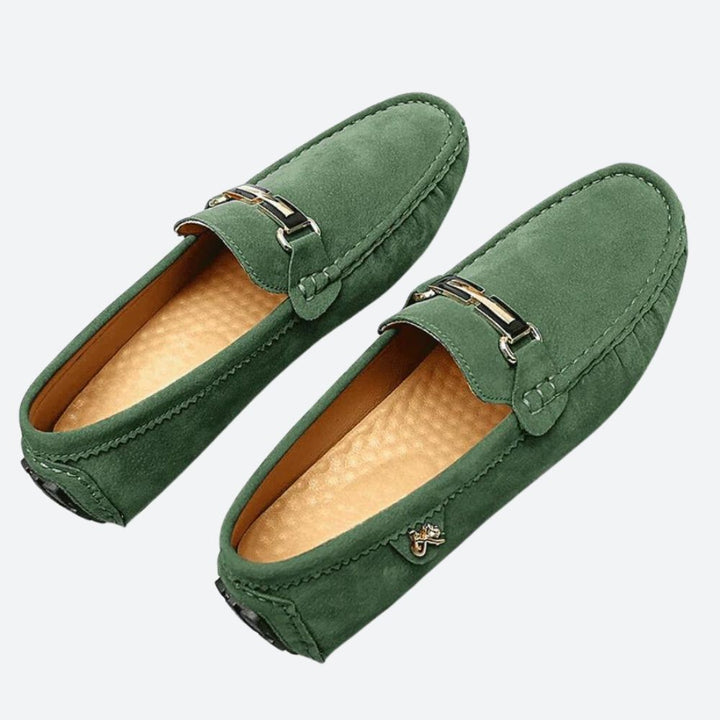 Elegant Suede Men's Shoes - Dorian