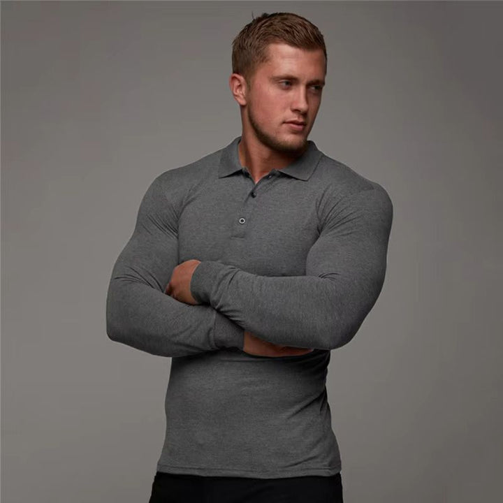 Chemise décontractée homme stylée avec fonction muscle pour l'été - Klaes