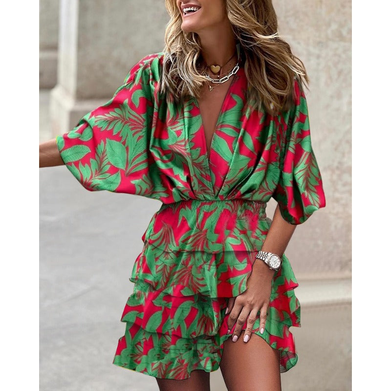 Lia™ – Robe élégante colorée