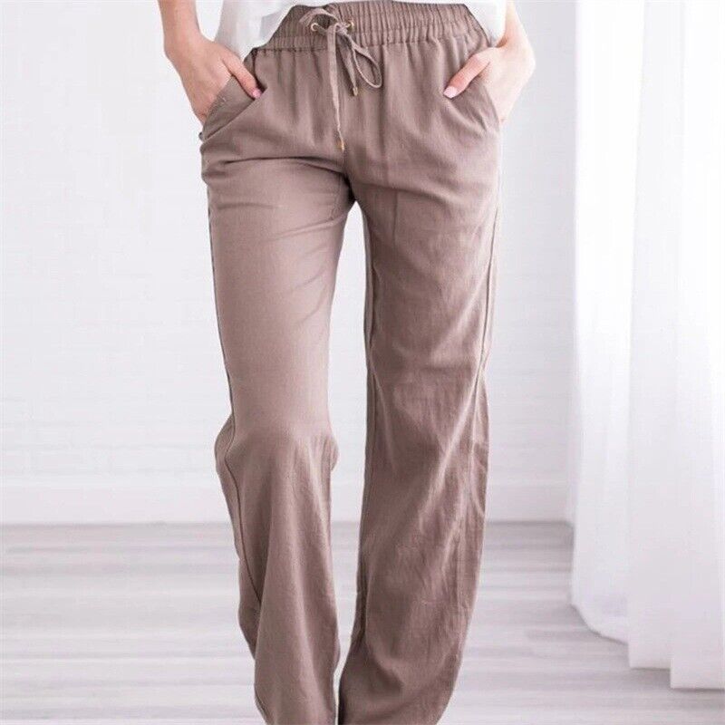 Martha - Pantalon mode avec cordon de serrage ajustable