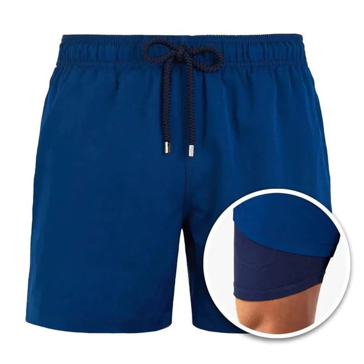 Shorts de bain élégants et confortables pour hommes pour un été ensoleillé - Basiel