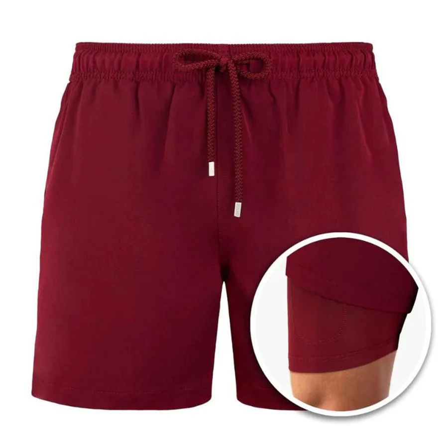 Shorts de bain élégants et confortables pour hommes pour un été ensoleillé - Basiel