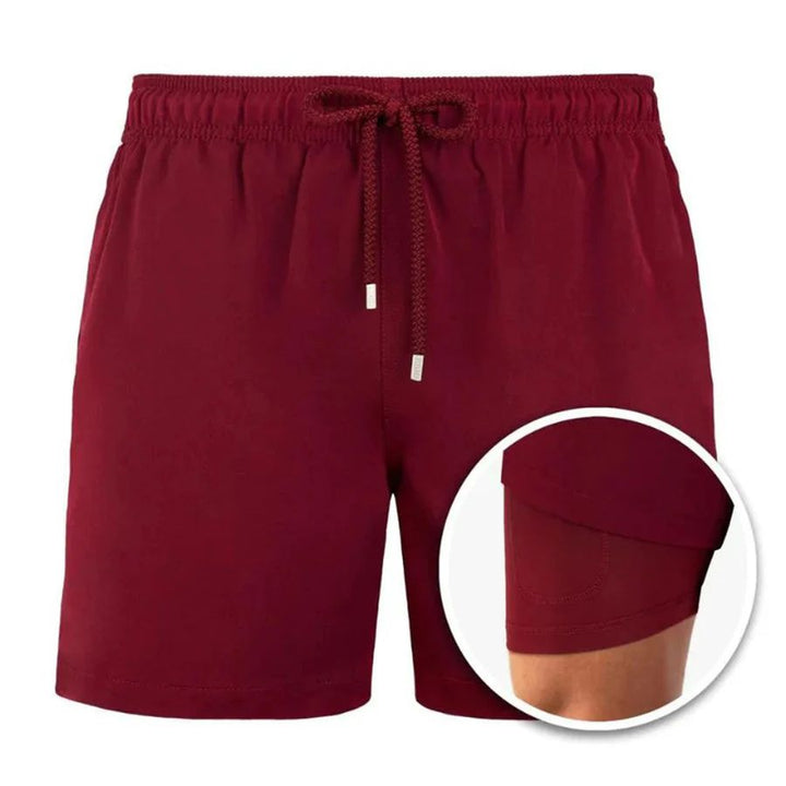 Shorts de bain élégants et confortables pour hommes pour un été ensoleillé - Basiel