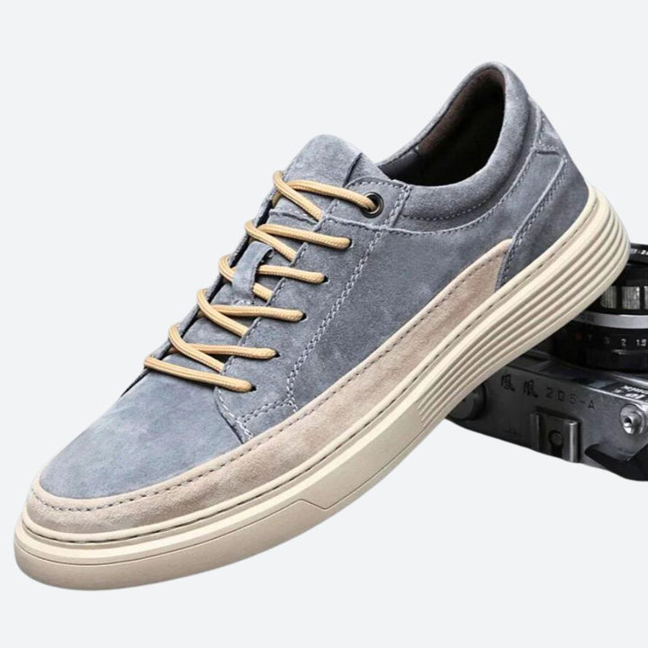 Baskets en cuir stylées pour hommes - Conradin