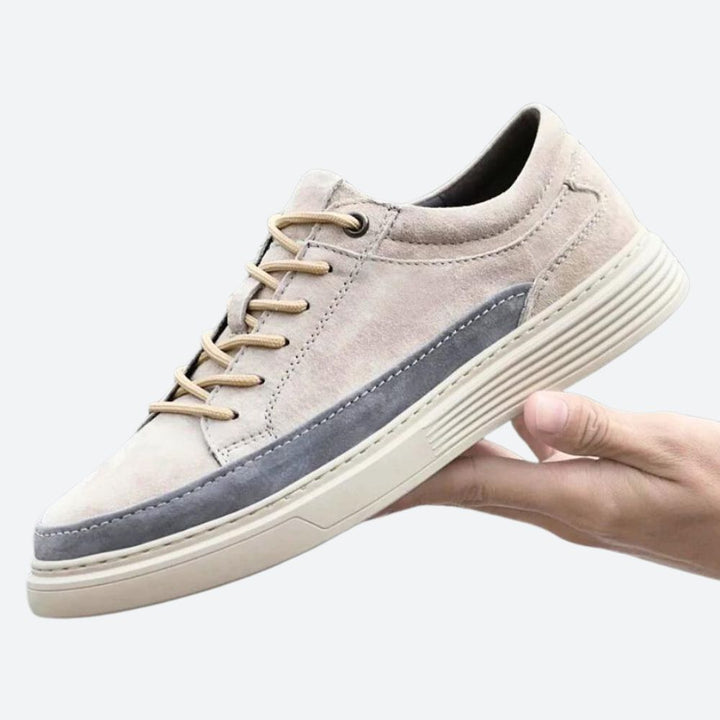 Baskets en cuir stylées pour hommes - Conradin