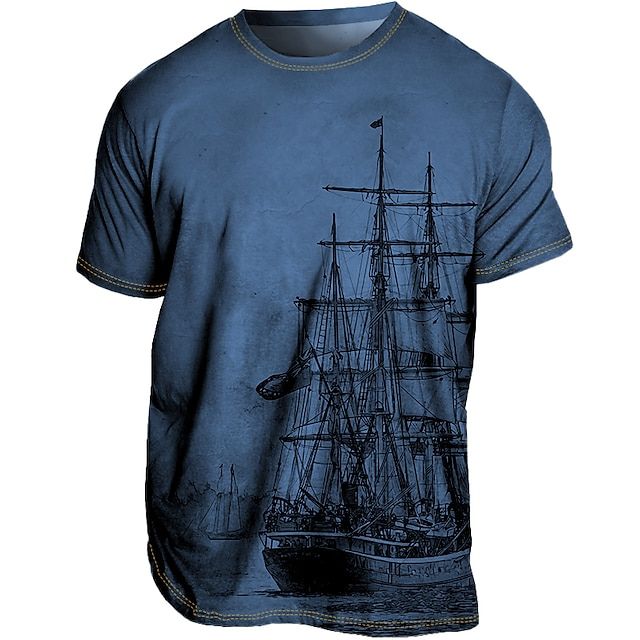 T-shirt d'été tendance grande taille pour hommes - Loran