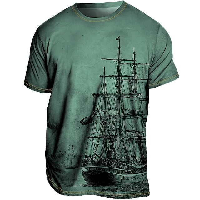 T-shirt d'été tendance grande taille pour hommes - Loran