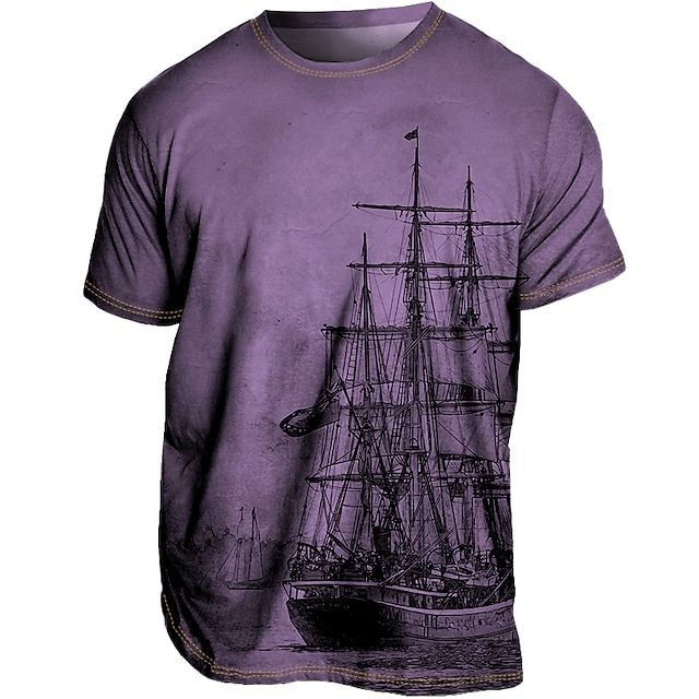 T-shirt d'été tendance grande taille pour hommes - Loran