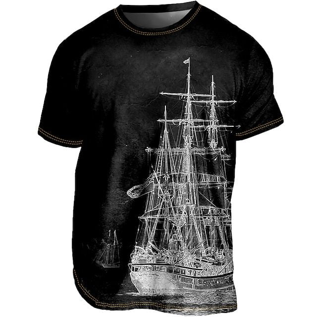 T-shirt d'été tendance grande taille pour hommes - Loran