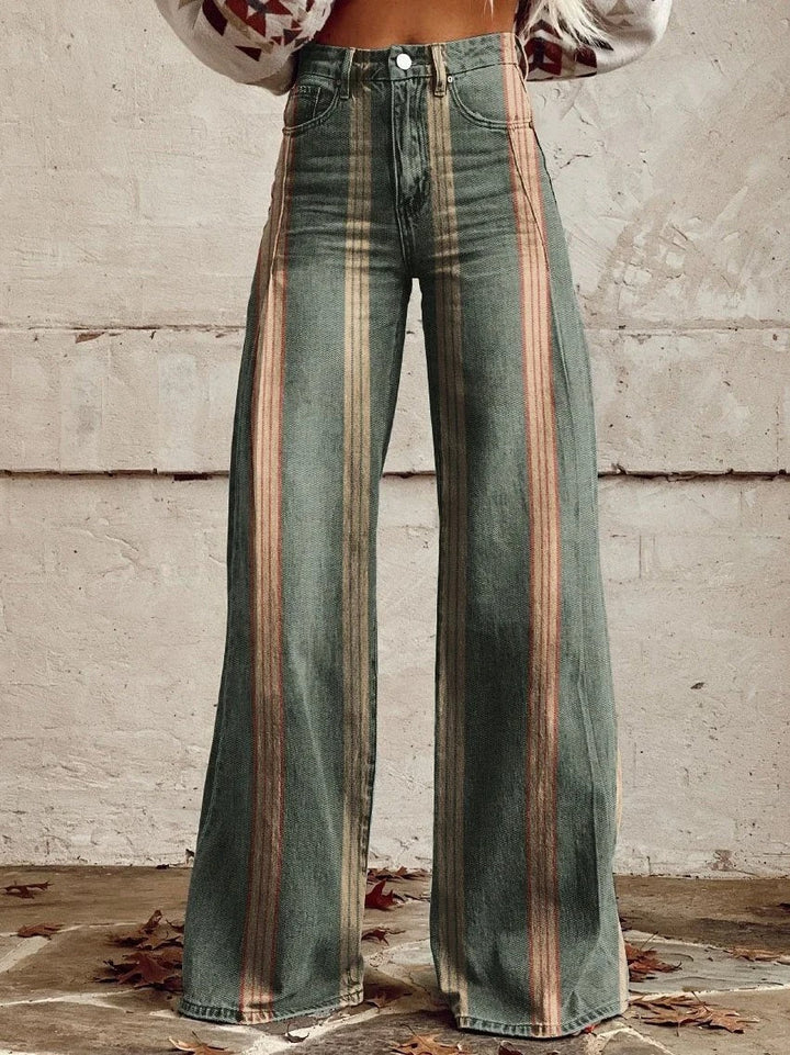 Edie - stylische Retro-Hose mit trendig weitem Bein