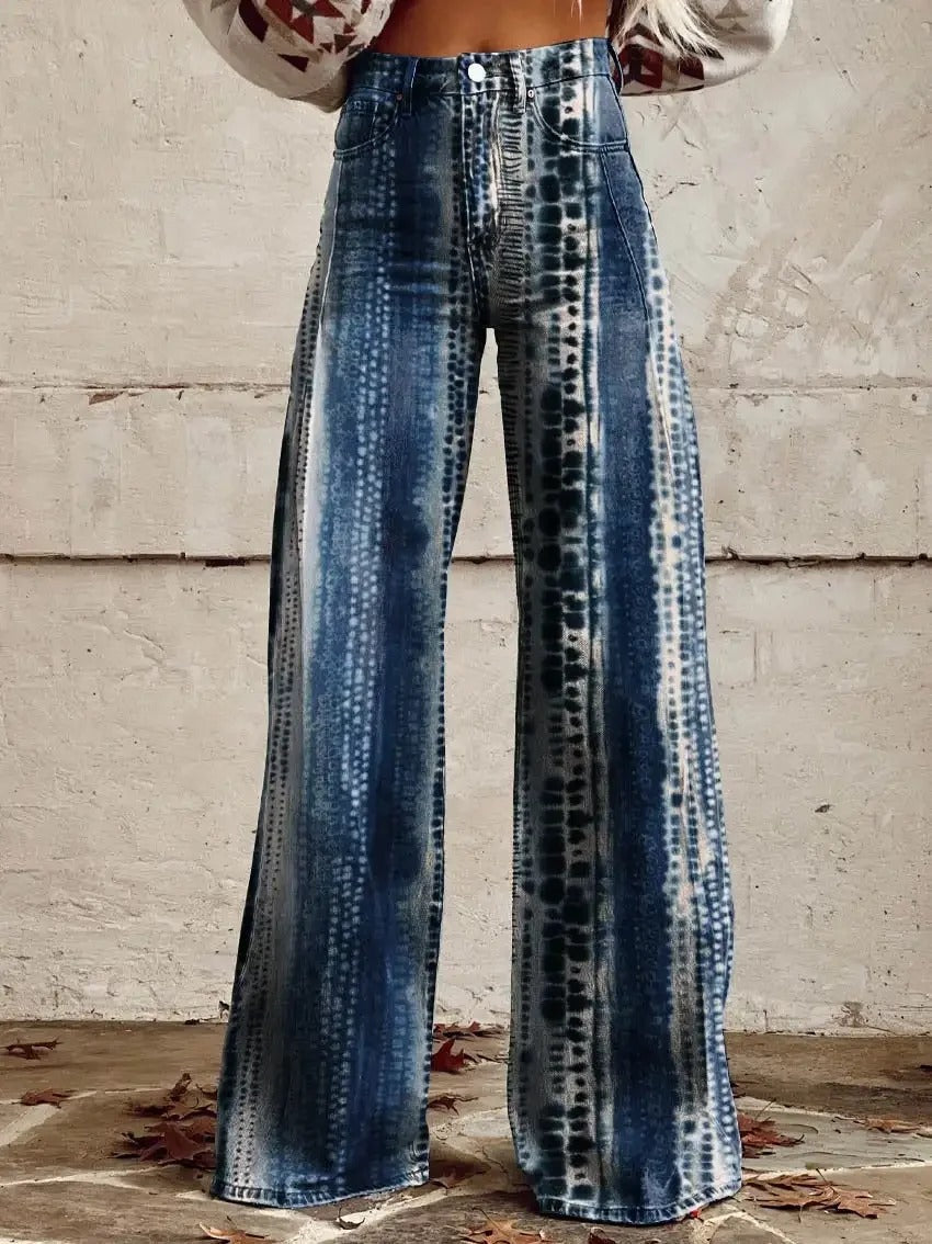 Edie - stylische Retro-Hose mit trendig weitem Bein