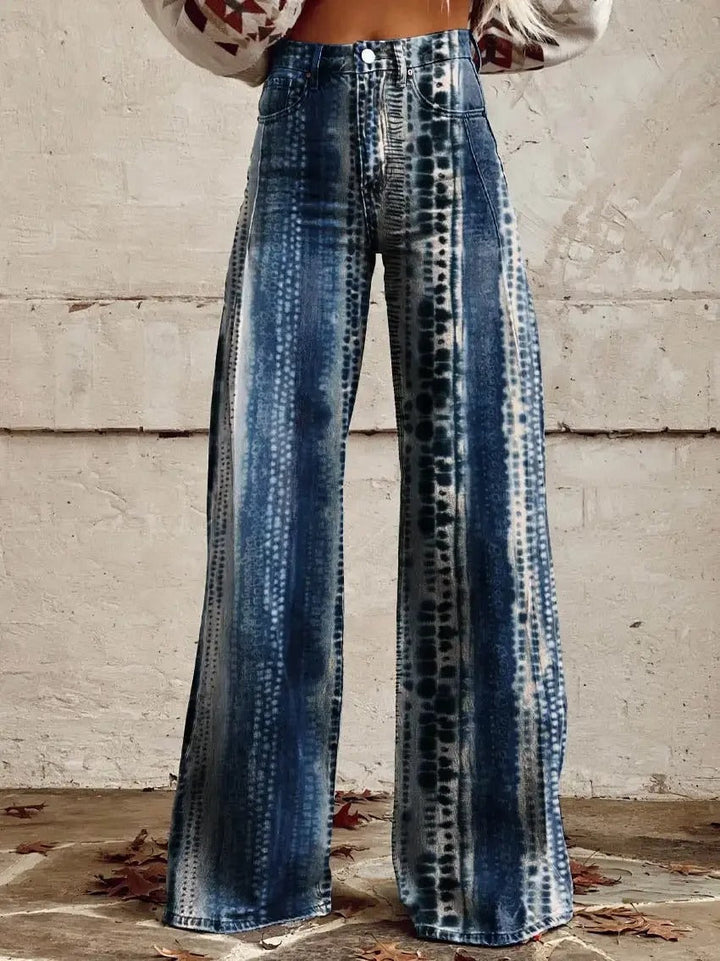 Edie - stylische Retro-Hose mit trendig weitem Bein