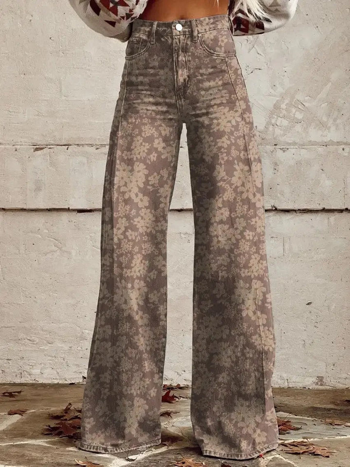 Edie - stylische Retro-Hose mit trendig weitem Bein