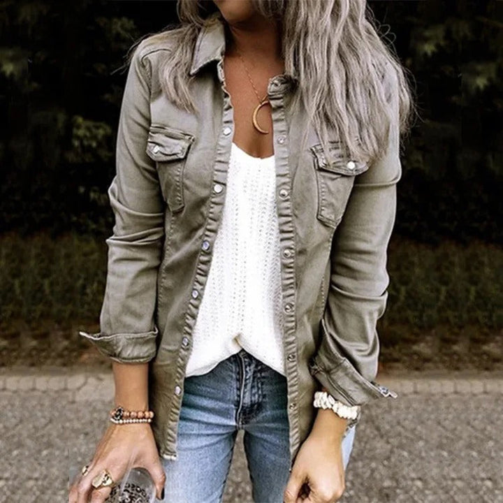 Lea™ - Veste en denim de haute qualité