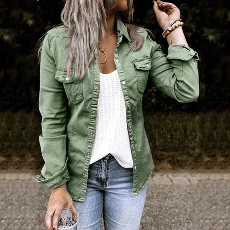 Lea™ - Veste en denim de haute qualité