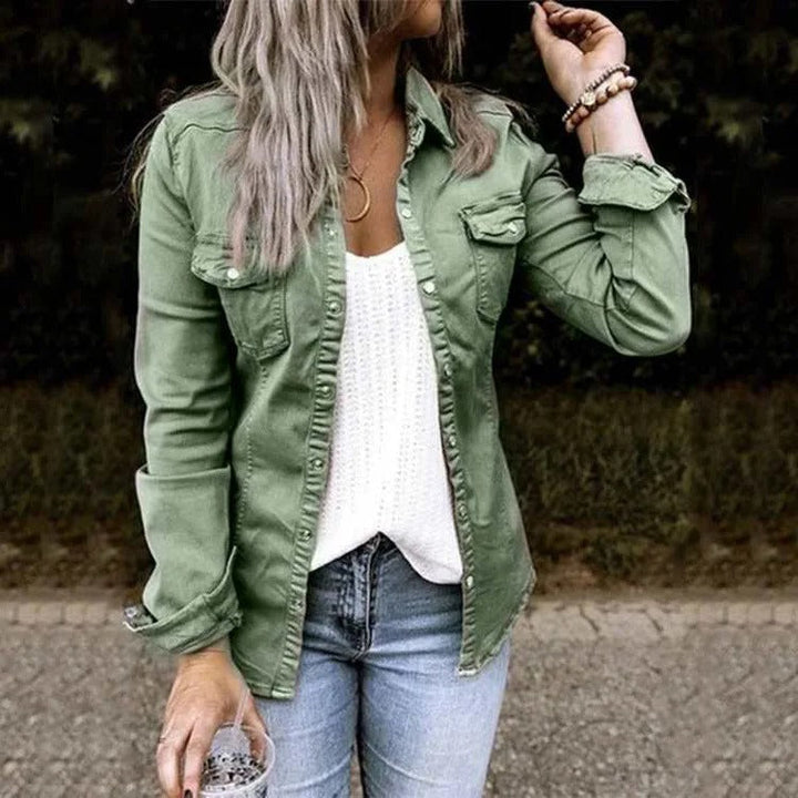 Lea™ - Veste en denim de haute qualité
