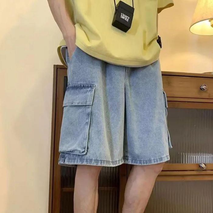 Shorts en denim stylés et confortables pour hommes - Lammert, parfaits pour l'été !
