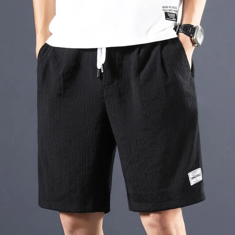 Shorts en coton et lin à la mode pour hommes - parfaits pour l'été !
